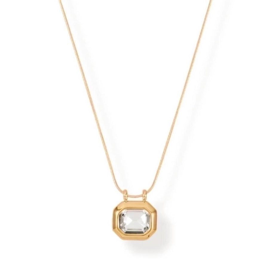 The Square Drop Necklace