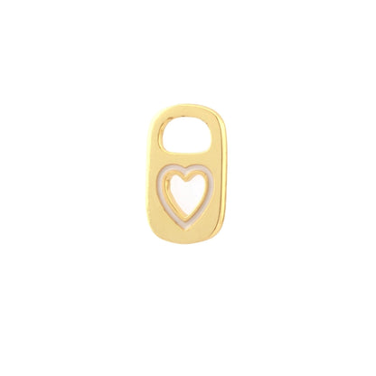 The Heart Tag Charm