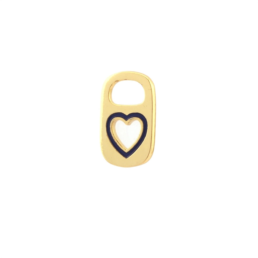 The Heart Tag Charm